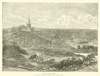 Birmingham, from the Prospect in Dugdale